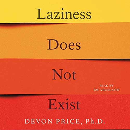 DeVon Price: Laziness Does Not Exist (AudiobookFormat, Simon & Schuster Audio and Blackstone Publishing, Simon & Schuster Audio)