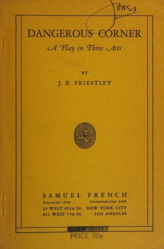 DANGEROUS CORNER (1933, SAMUEL FRENCH LTD.)