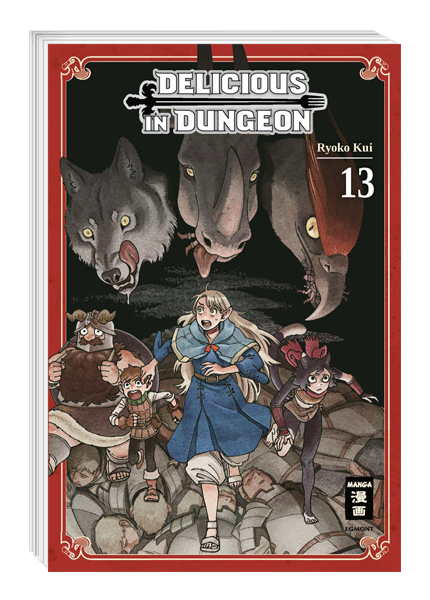 Ryoko Kui, Abigail Blackman, Taylor Engel: Delicious in Dungeon 13 (Paperback, Deutsch language, 2024, Egmont Manga)