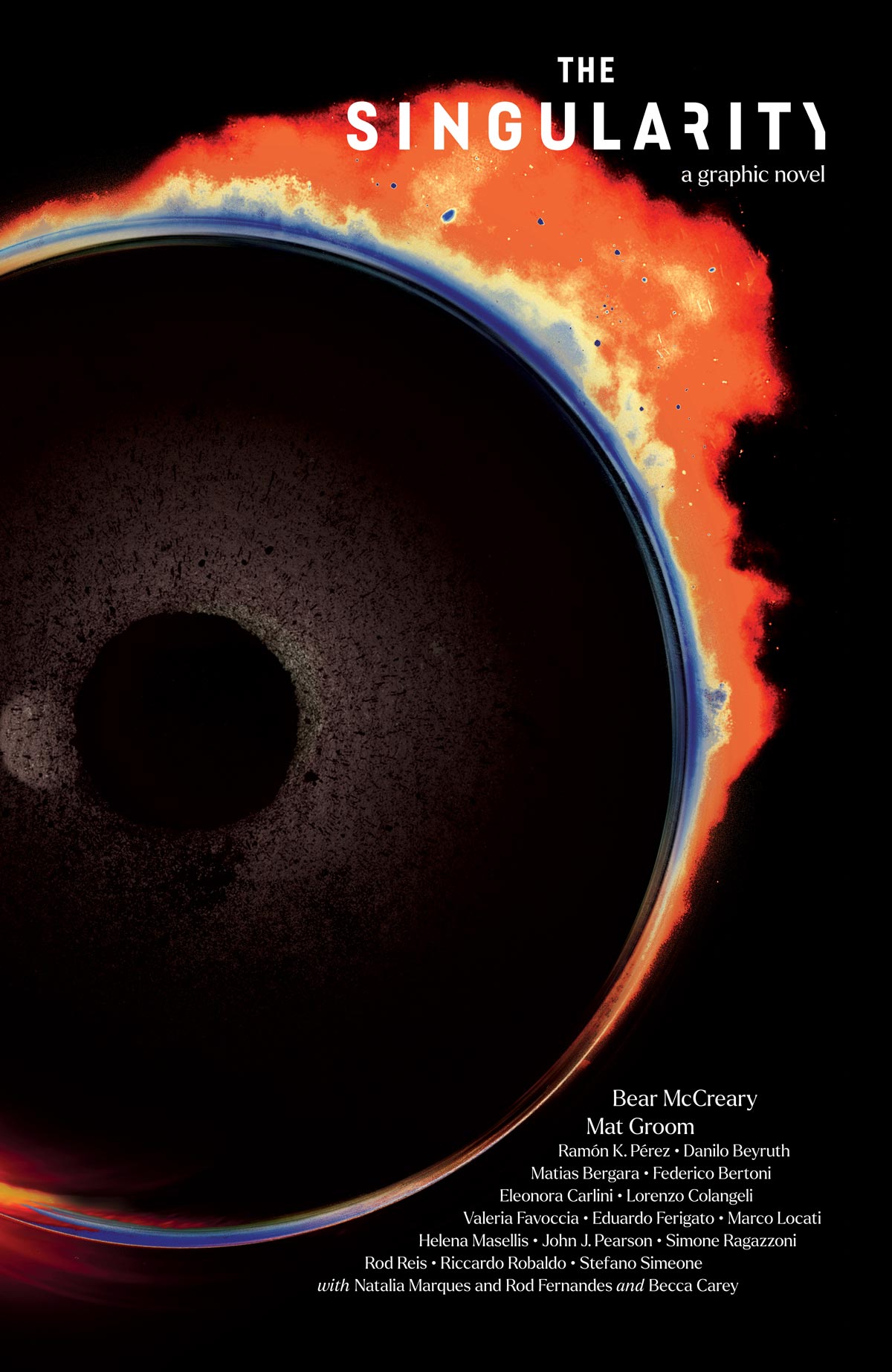 Mat Groom, Bear McCreary, David LaFluente, Simone Ragazzoni, Danilo Beyruth: The Singularity (GraphicNovel, 2023, Image Comics)