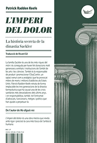 Patrick Radden Keefe, Ricard Gil: L'imperi del dolor (Paperback, Periscopi)