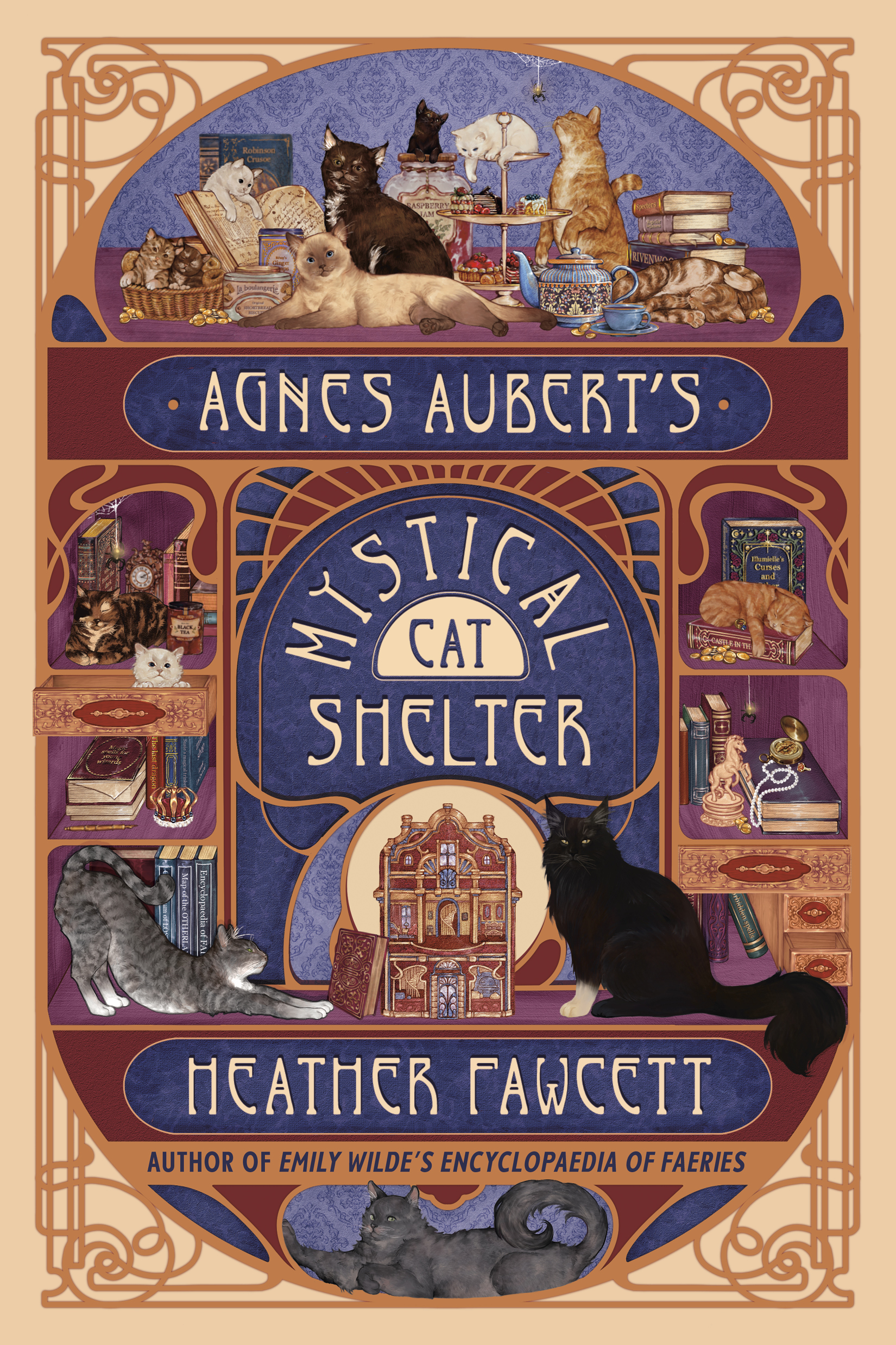 Heather Fawcett: Agnes Aubert's Mystical Cat Shelter (Hardcover, Random House Worlds)