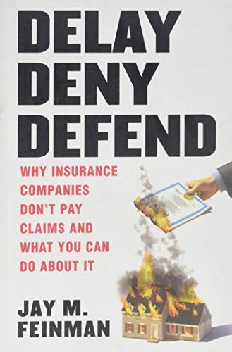Jay M. Feinman: Delay Deny Defend--paperback (Paperback, 2010, Delden Press)