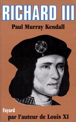 Richard III (Paperback, 1996, Fayard)