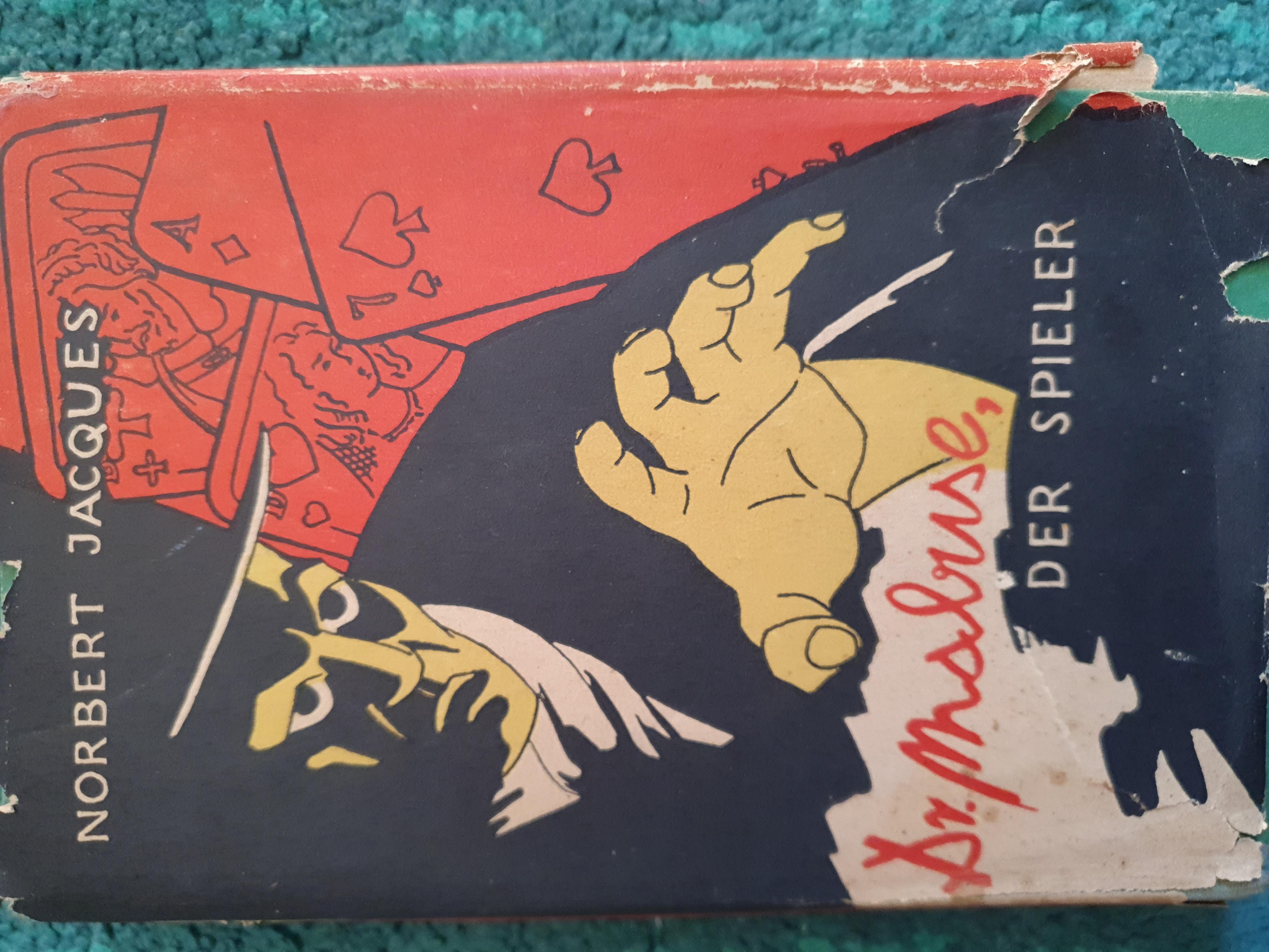 Norbert Jacques: Dr. Mabuse, der Spieler (Hardcover, 1948, Vier Falken Verlag)