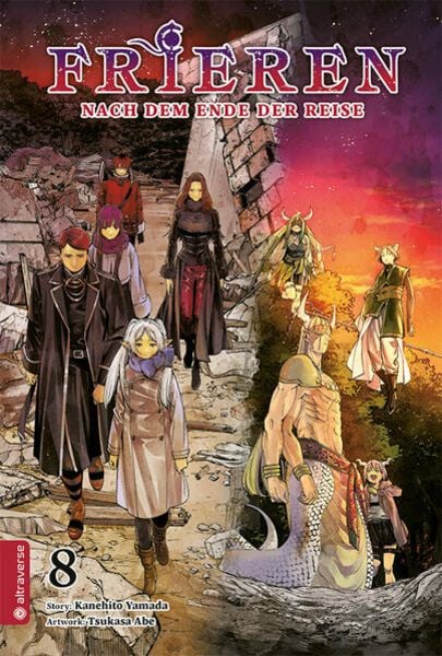 Kanehito Yamada, Tsukasa Abe (ツカサ アベ): Frieren - Nach dem Ende der Reise 8 (Paperback, Deutsch language, 2023, Altraverse GmbH)