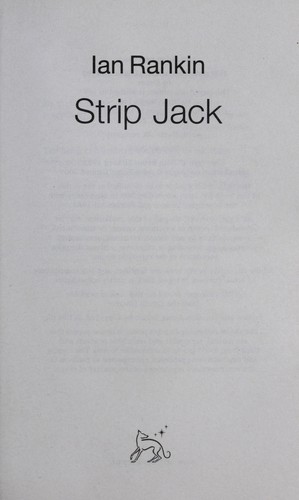 Strip Jack (1994, St. Martin's Press)