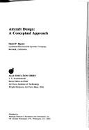 Daniel P. Raymer: Aircraft design (Hardcover, 1989, American Institute of Aeronautics and Astronautics)