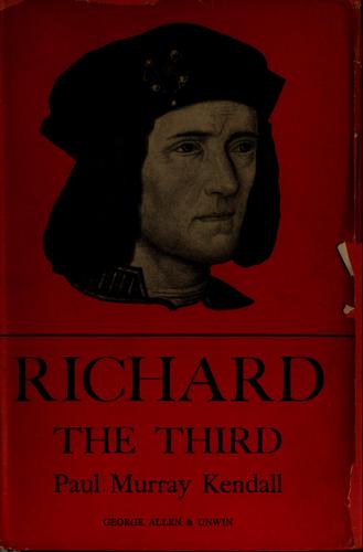 Richard the Third. (1955, Allen & Unwin)