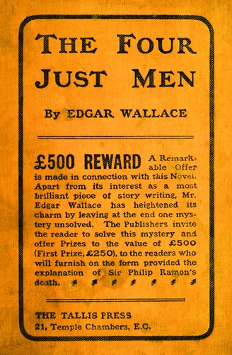 The four just men (1905, The Tallis Press)