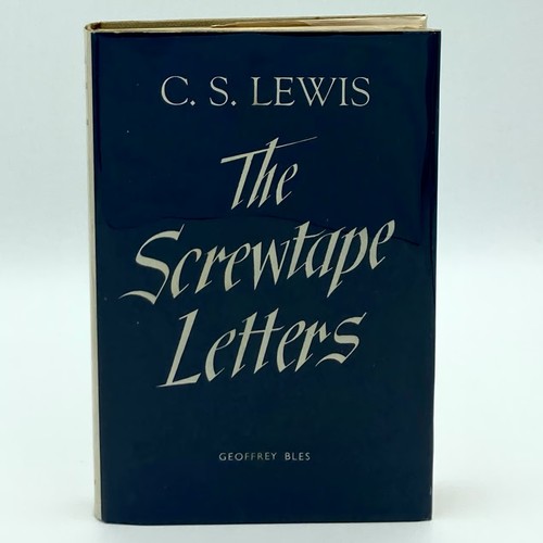 C. S. Lewis: The Screwtape Letters (1946, Bles)