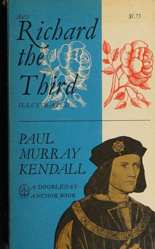 Richard the Third Illustrated (1965, Doubleday Anchor Book)