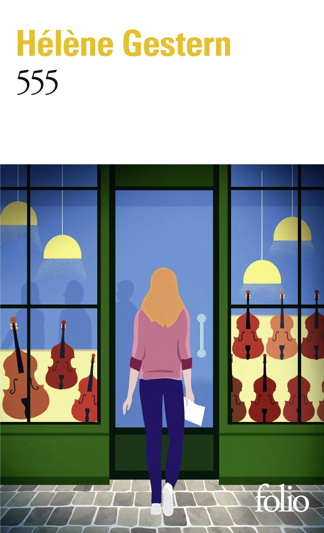 Hélène Gestern: 555 (French language, 2024, Éditions Gallimard)