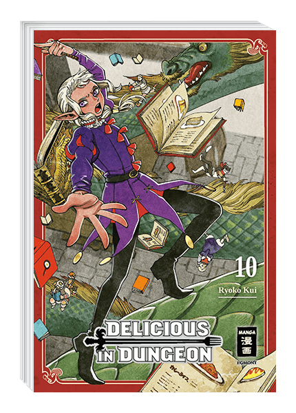 Ryoko Kui: Delicious in Dungeon 10 (Paperback, Deutsch language, 2021, Egmont Manga)