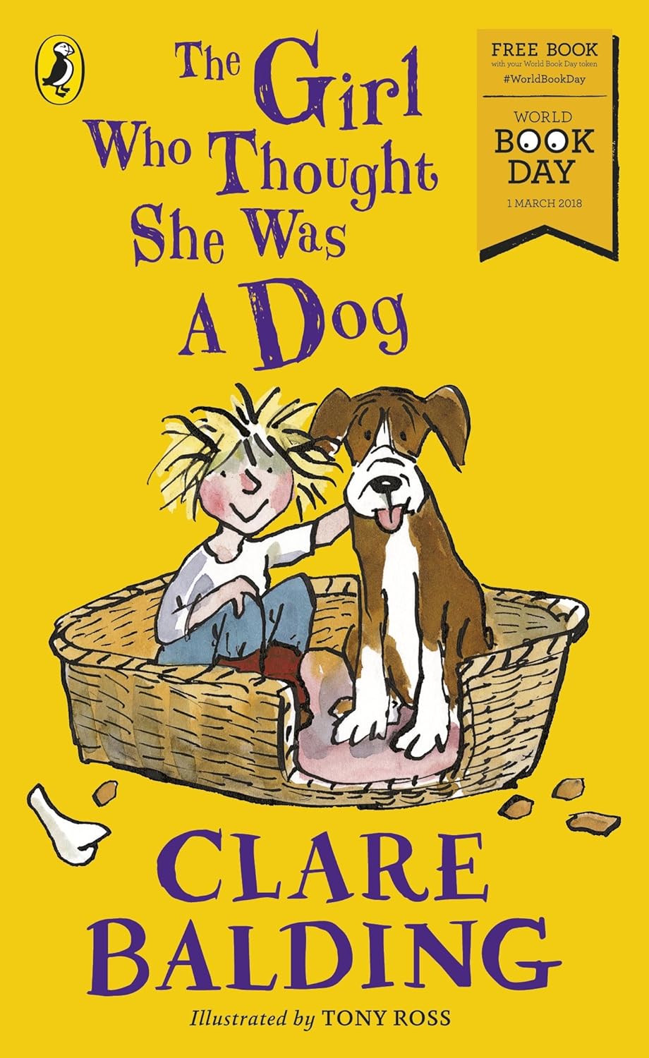Clare Balding: The girl who thought she was a dog (english language, Puffin)