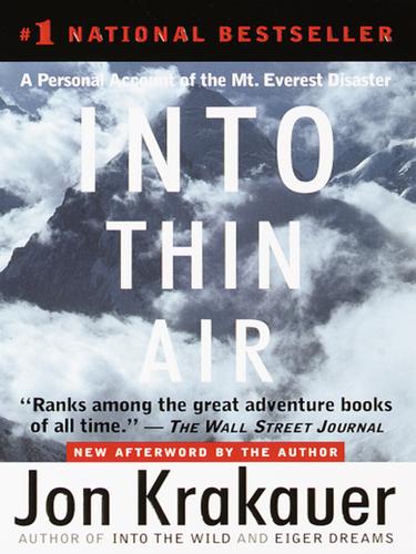 Into Thin Air (EBook, 1998, Random House Publishing Group)