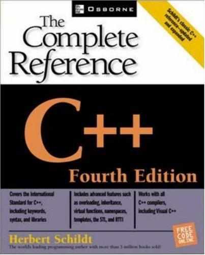Herbert Schildt: C++ (Paperback, 2003, McGraw-Hill)