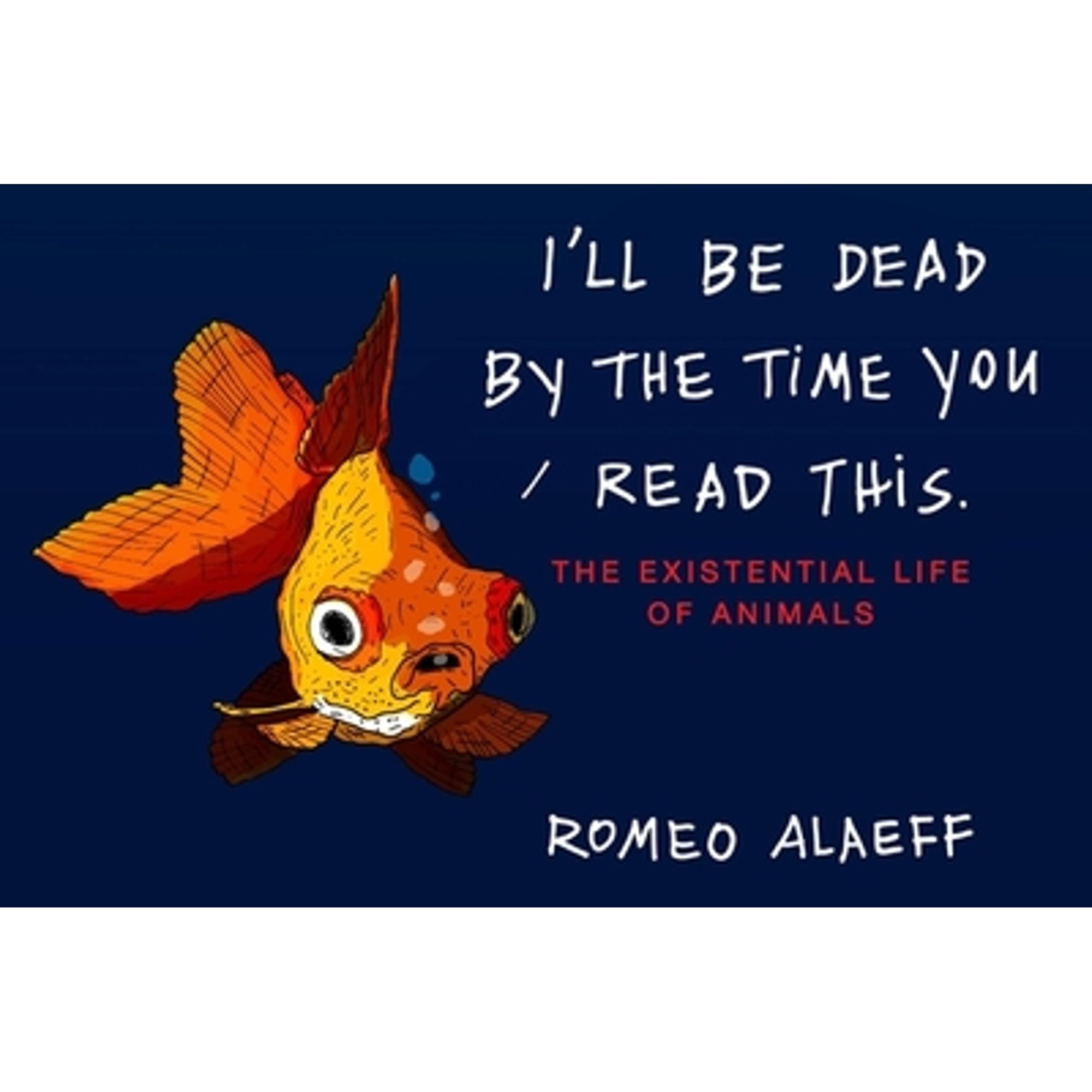 Romeo Alaeff: I'll be dead by the time you read this (2011, Plume)