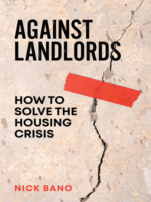 Nick Bano: Against Landlords (2025, Verso Books)