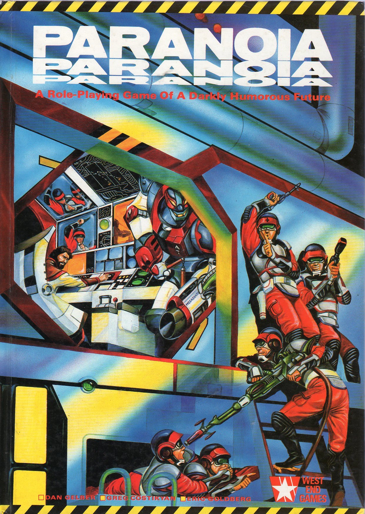 Dan Gelber, Greg Costikyan, Eric Goldberg: Paranoia (Hardcover, 1986, Games Workshop)