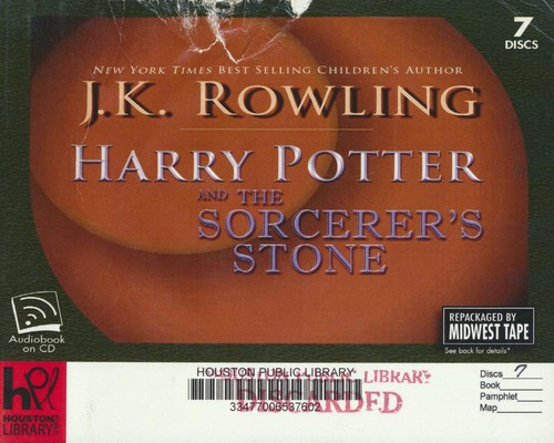 J.K. Rowling: Harry Potter and the Sorcerer's Stone (2008, Midwest Tape)