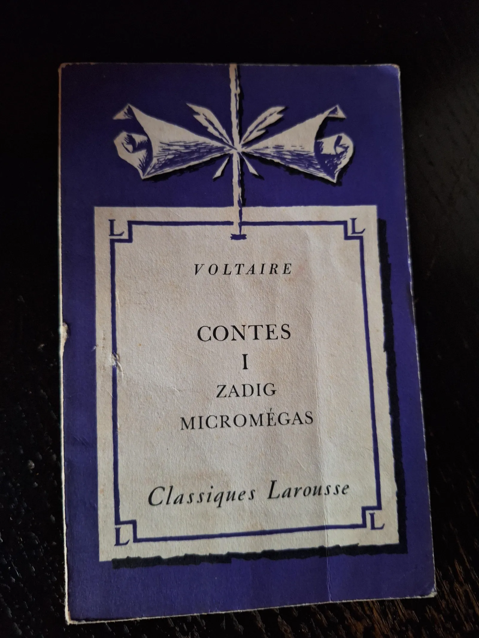 Voltaire: Contes I Zadig Micromégas (French language, 1939, Éditions Larousse)