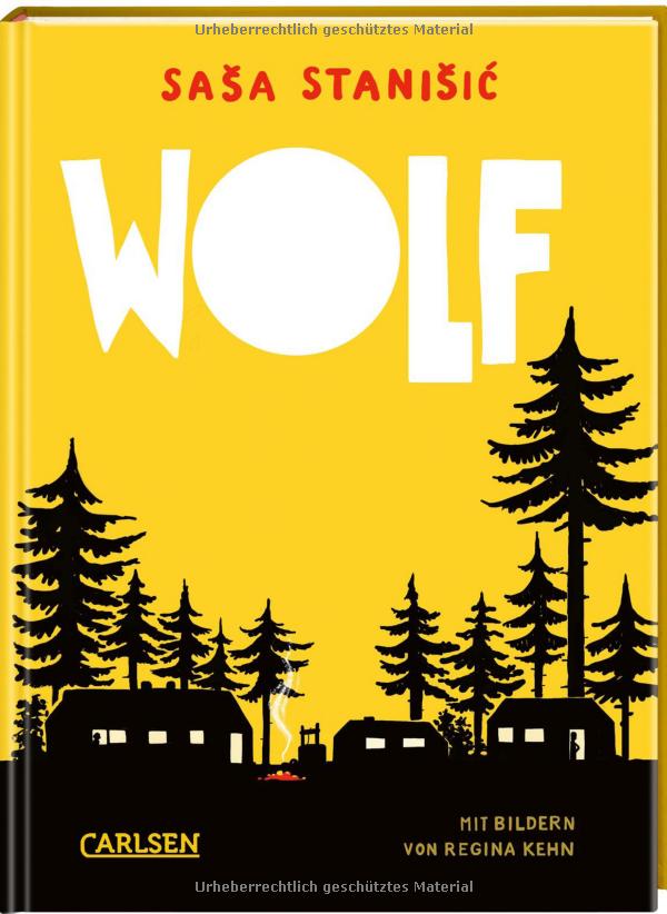 Sasa Stanisic: Wolf (Deutsch language, 2023, Carlsen)