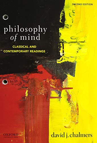 David J. Chalmers: Philosophy of Mind (2021, Oxford University Press)