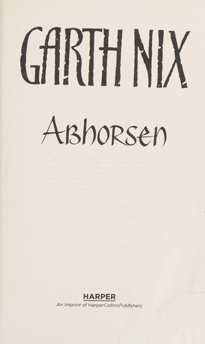 Abhorsen (Paperback, 2008, Eos)
