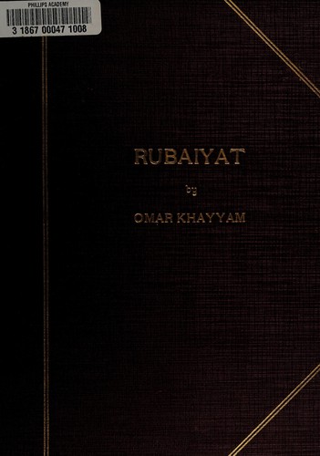 Omar Khayyam: Rubáiyát of Omar Khayyám (1909, A. and C. Black)