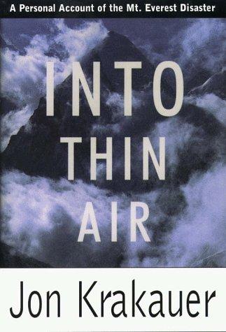 Into thin air (1997, G.K. Hall)