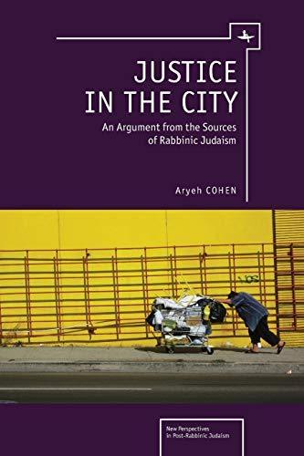 Aryeh Cohen: Justice in the City