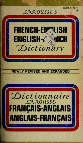 Society encyclopedique un, Marguerite Marie Dubois: French Eng Dict (Paperback, 1975, Pocket)