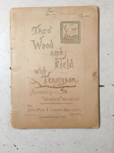 Wedworth Wadsworth: Thro' wood and field with Tennyson. (1881, Dodd, Mead)