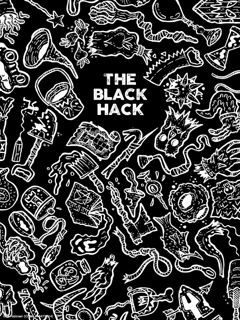 David Black: The Black Hack (Hardcover, 2016, Squarehex.co.uk)