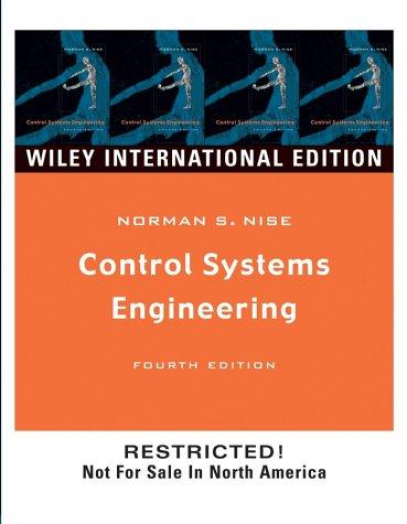 Norman S. Nise: Control Systems Engineering (Paperback, John Wiley and Sons (WIE))