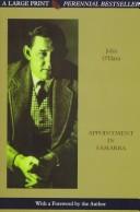 John O'Hara (duplicate): Appointment in Samarra (1998, G.K. Hall)