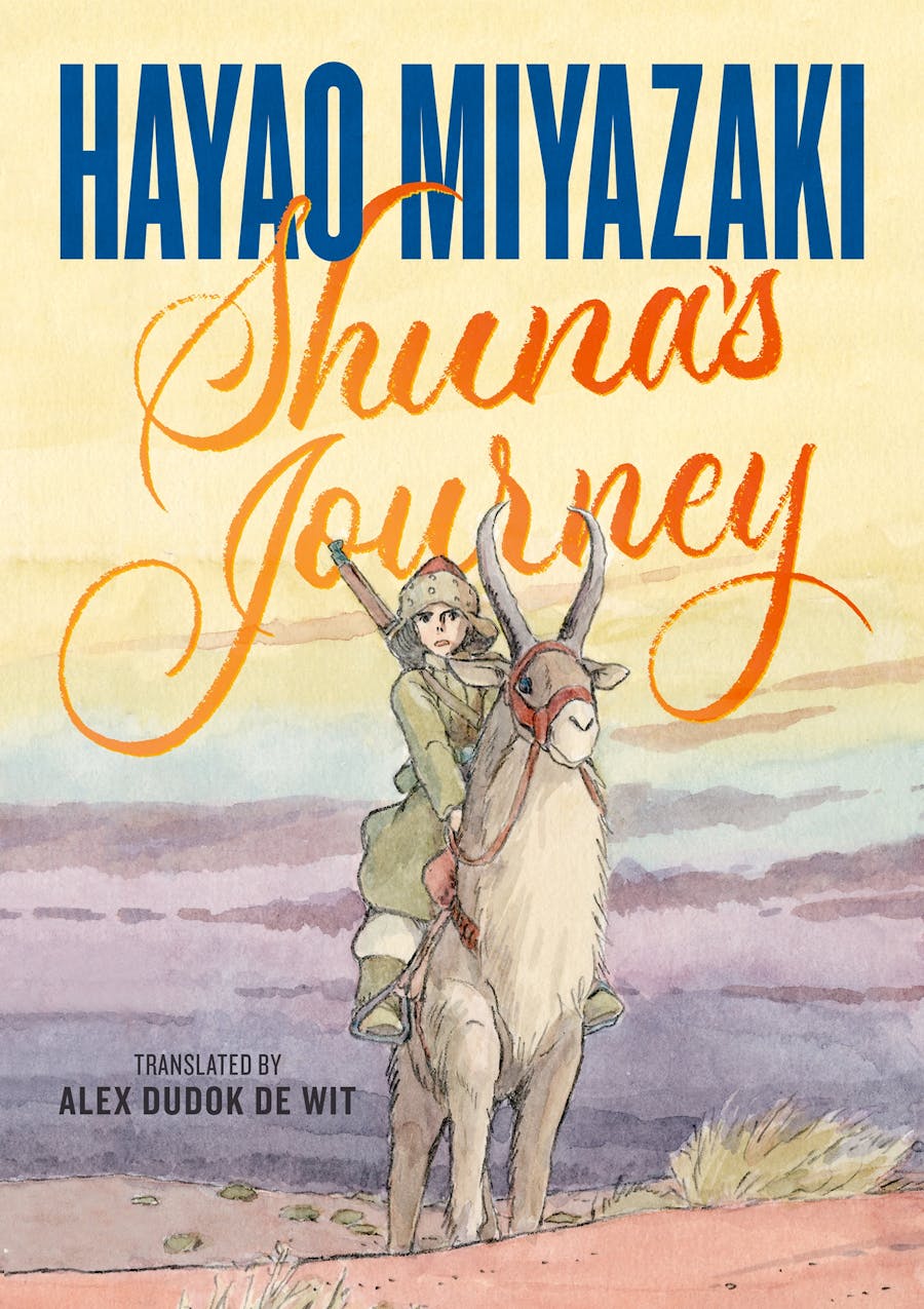 Alex Dudok de Wit (translator), Hayao Miyazaki: Shuna's Journey (GraphicNovel, 2022, Roaring Brook Press)
