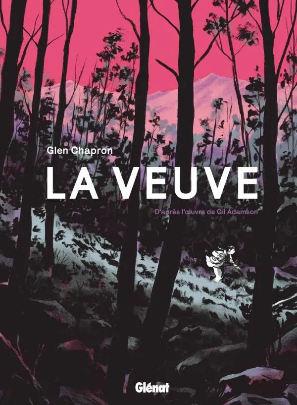 Glen Chapron: La veuve (French language, 2025, Glénat Éditions)