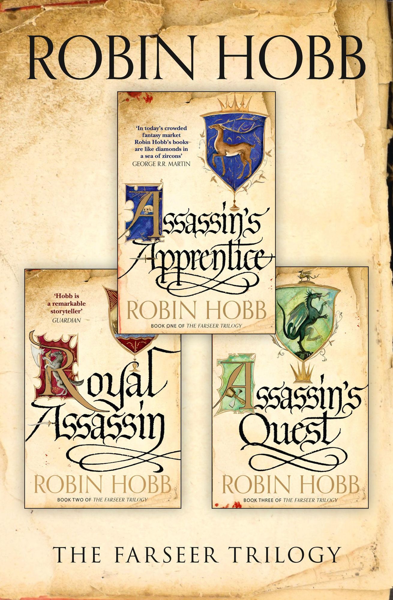 Robin Hobb: Farseer Trilogy (Assassin's Apprentice, Royal Assassin, Assassin's Quest) (2023, Generic)