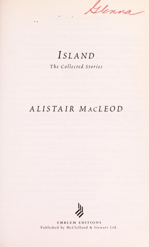 Island (2001, Emblem Editions)