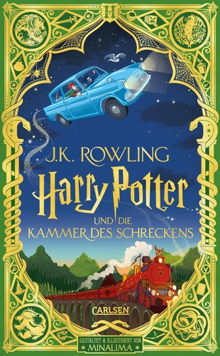 J.K. Rowling, Minalima Design: Harry Potter und die Kammer des Schreckens (German language, 2022, Carlsen)